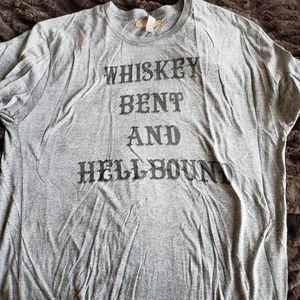 Whiskey Bent and Hellbound Vintage Tee